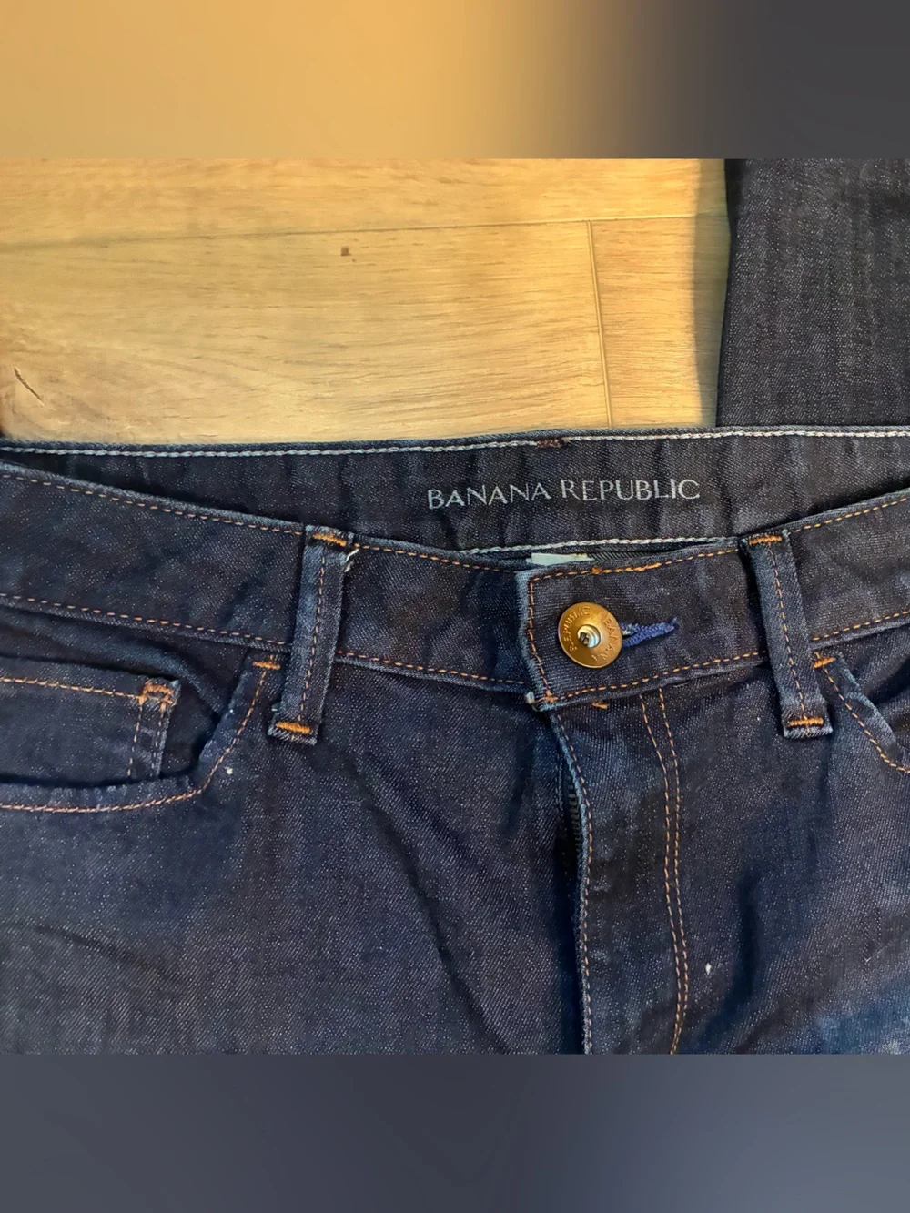 Banana Republic Women's Dark Indigo Flare Jeans